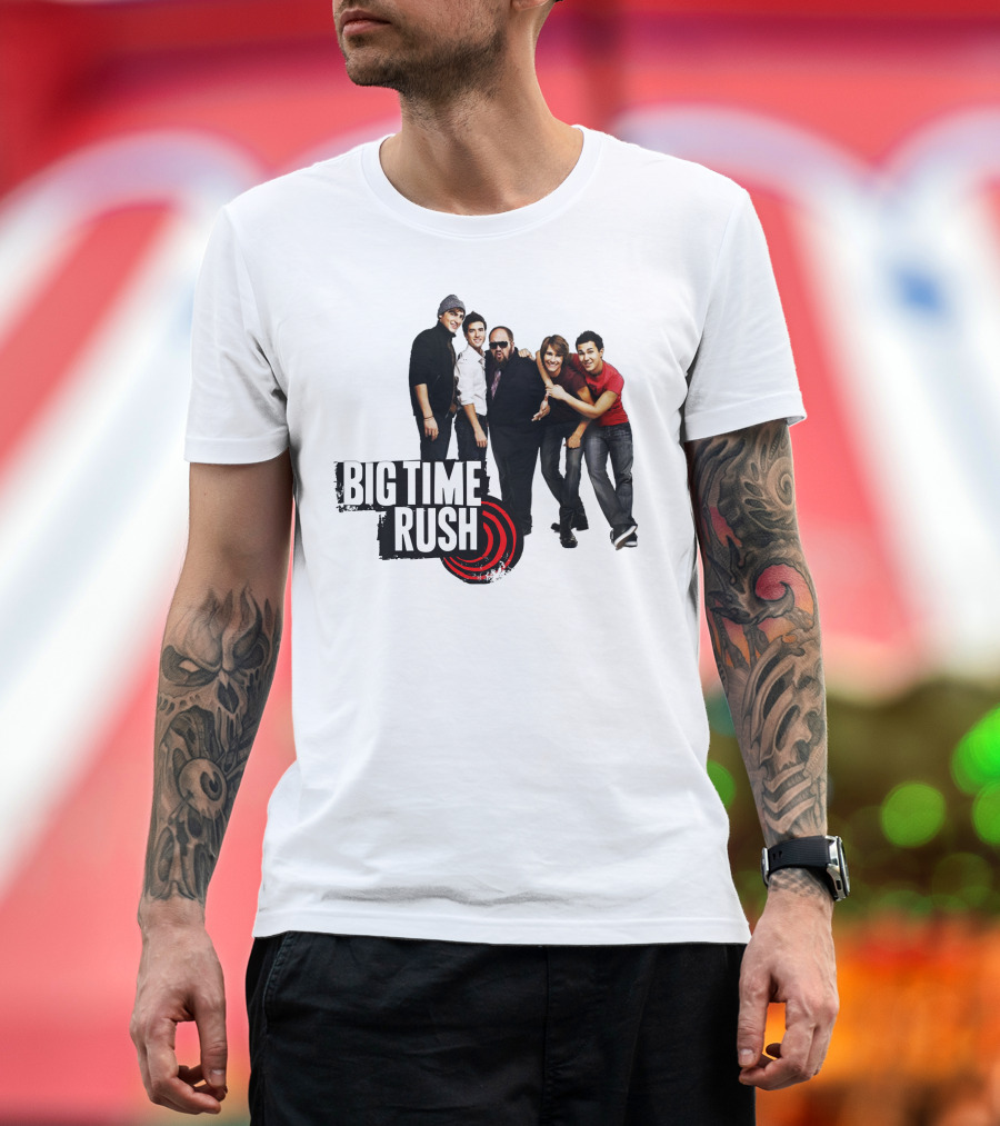 Big Time Rush Merch Shop Band Photo T-Shirt