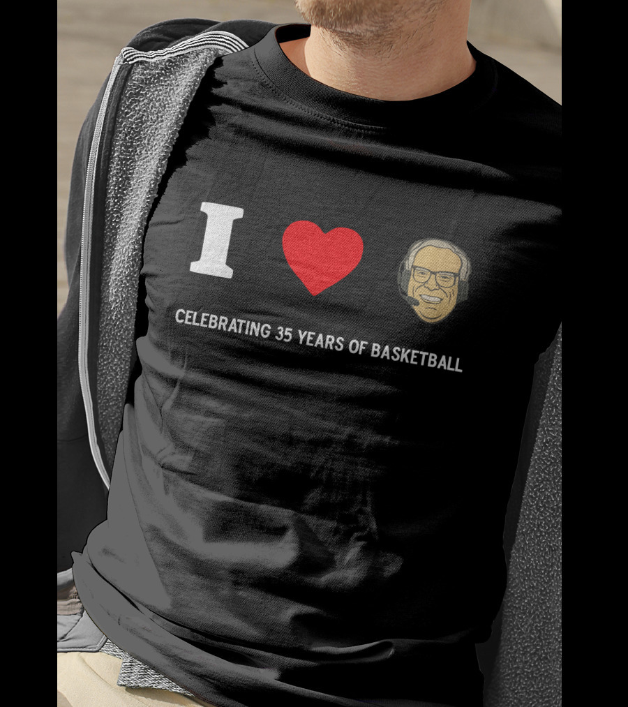 I Love Jim Paschke Celebrating 35 Years Of Paschketball T-Shirt