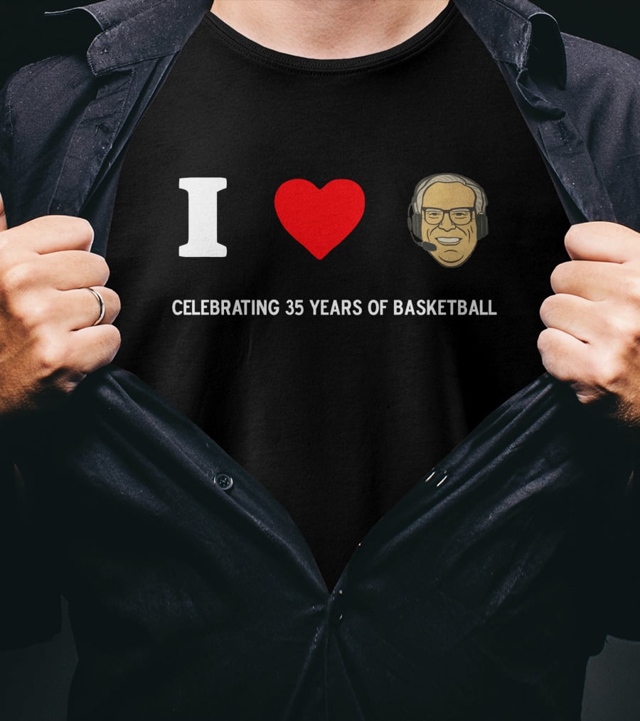 I Love Jim Paschke Celebrating 35 Years Of Paschketball T-Shirt