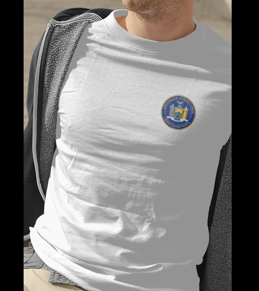 Cuomo Polo New York State Seal Leadership Service Integrity Courage Honor T-Shirt