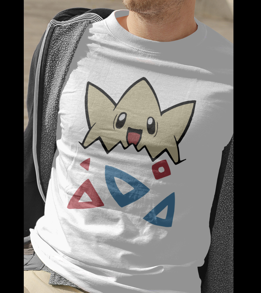 Togepi Pokemon Shop Triangles And Shapes T-Shirt