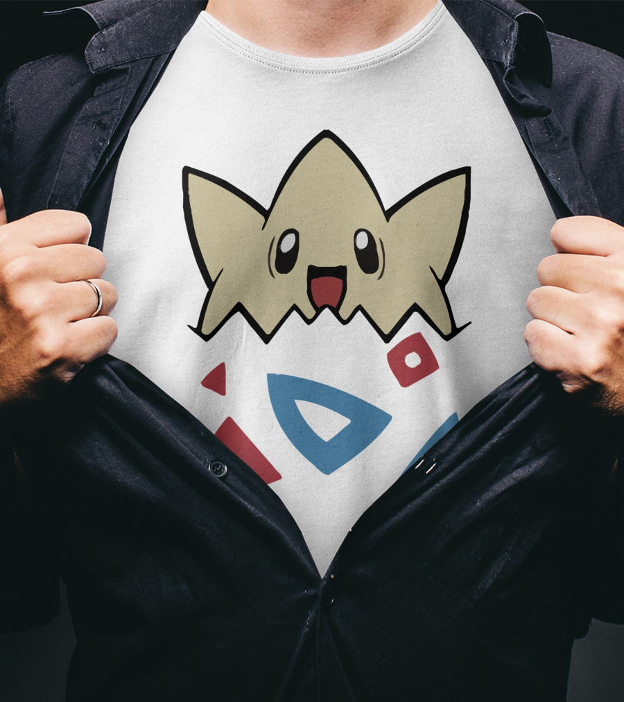 Togepi Pokemon Shop Triangles And Shapes T-Shirt