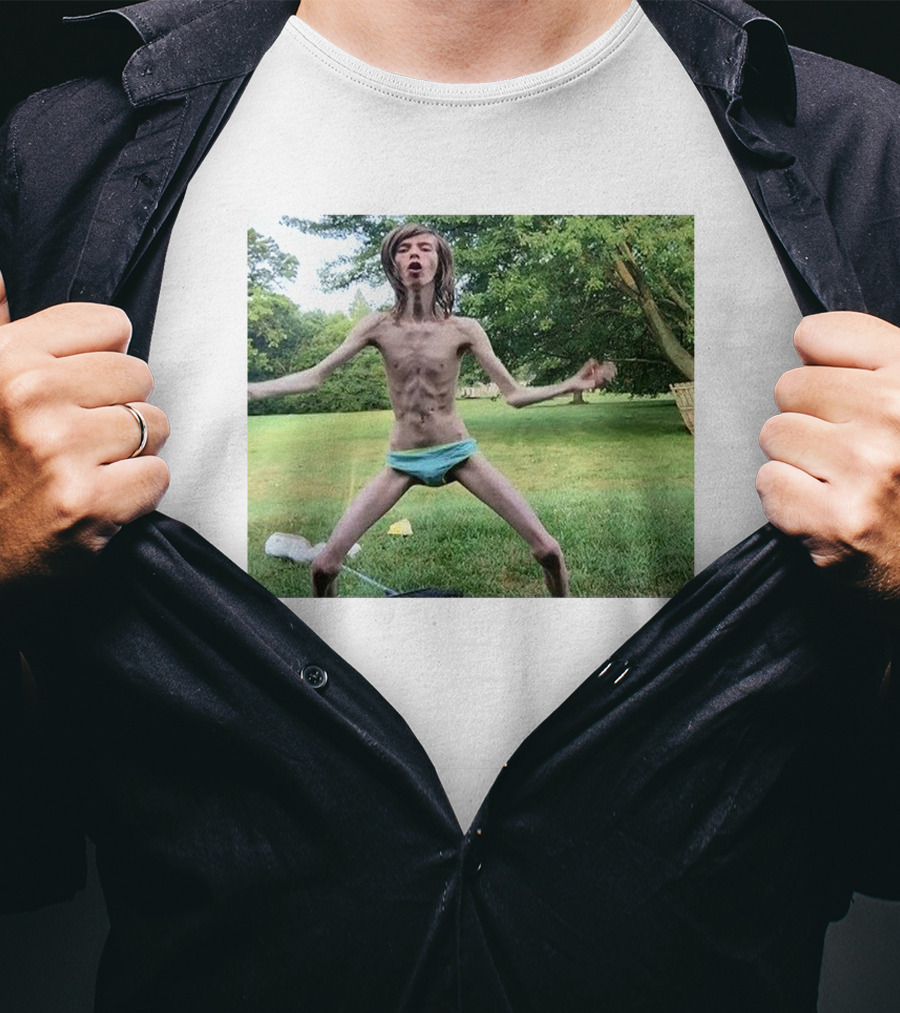 Chris Sales Daddy Long Neck Funny Meme Pose Outdoors T-Shirt