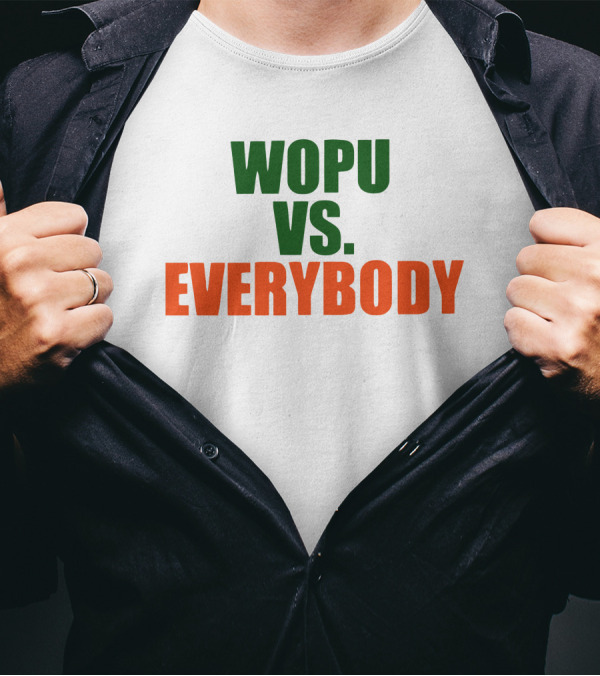 Wopu Vs Everybody Marcus Freeman Football Coach Fandom T-Shirt