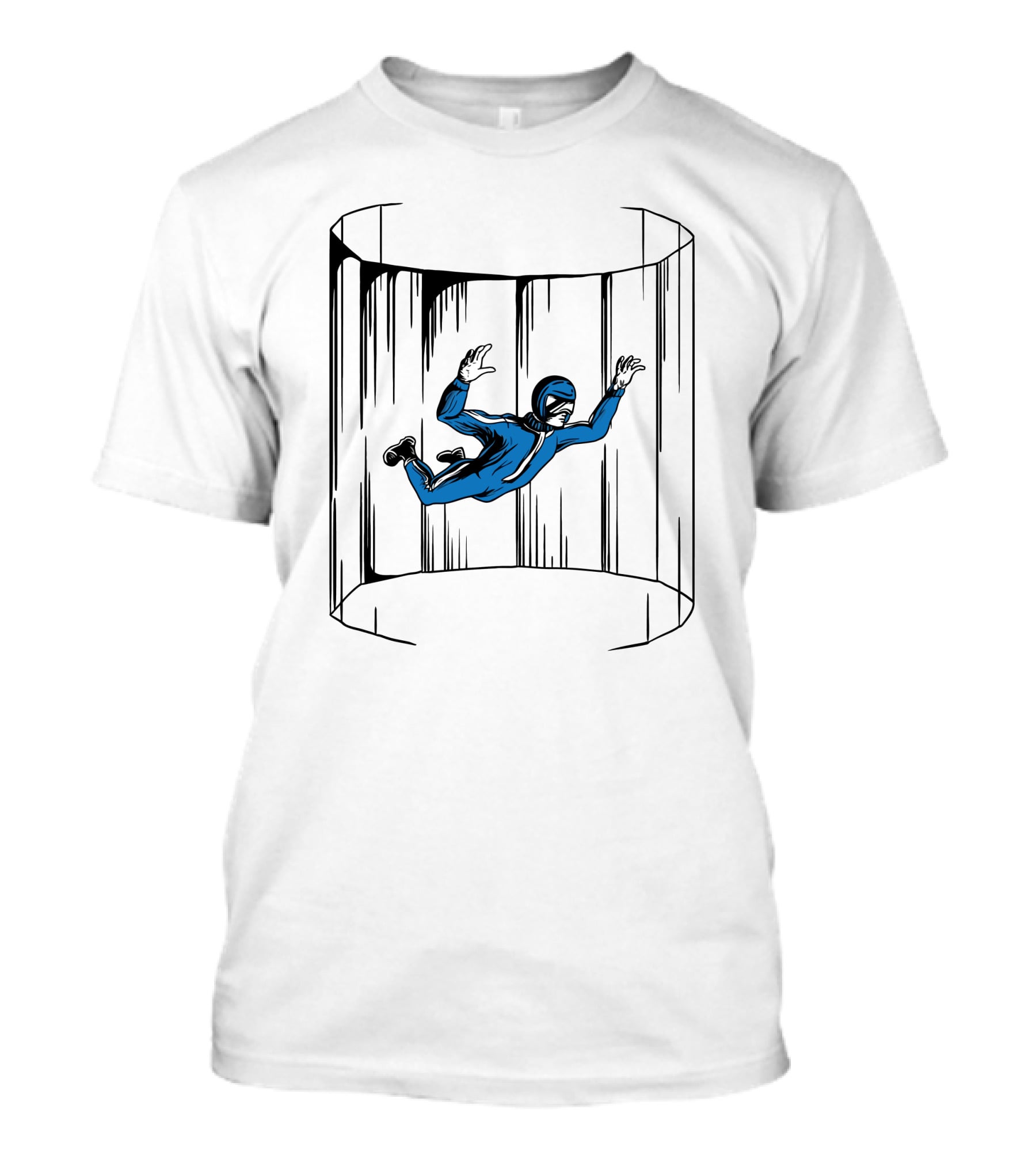 Indoor Skydiving Experience Tulsa Tunnel Adventure T-Shirt