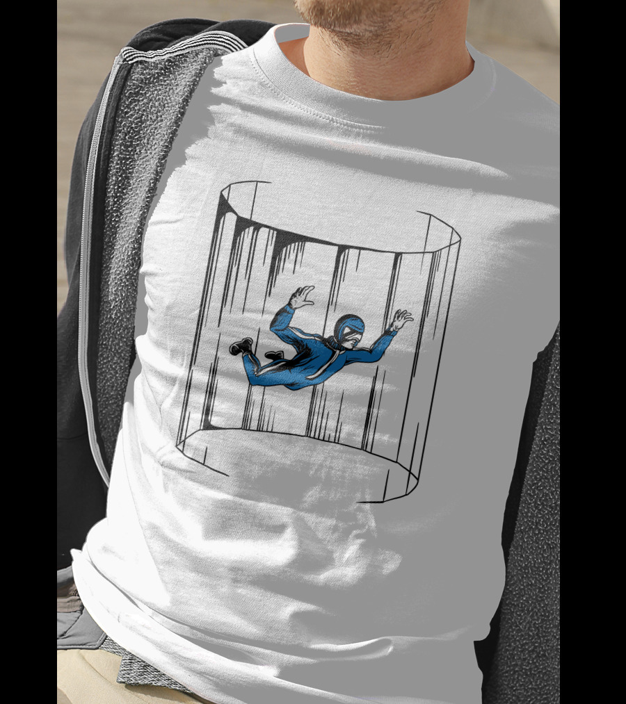 Indoor Skydiving Experience Tulsa Tunnel Adventure T-Shirt
