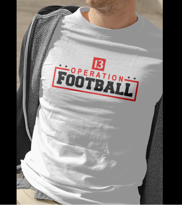 13 WTHR Operation Football Dave Calabro T-Shirt