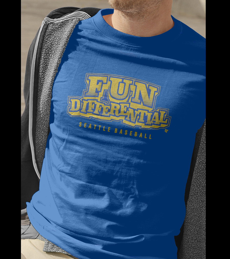 Fun Differential Seattle Baseball T-Shirt