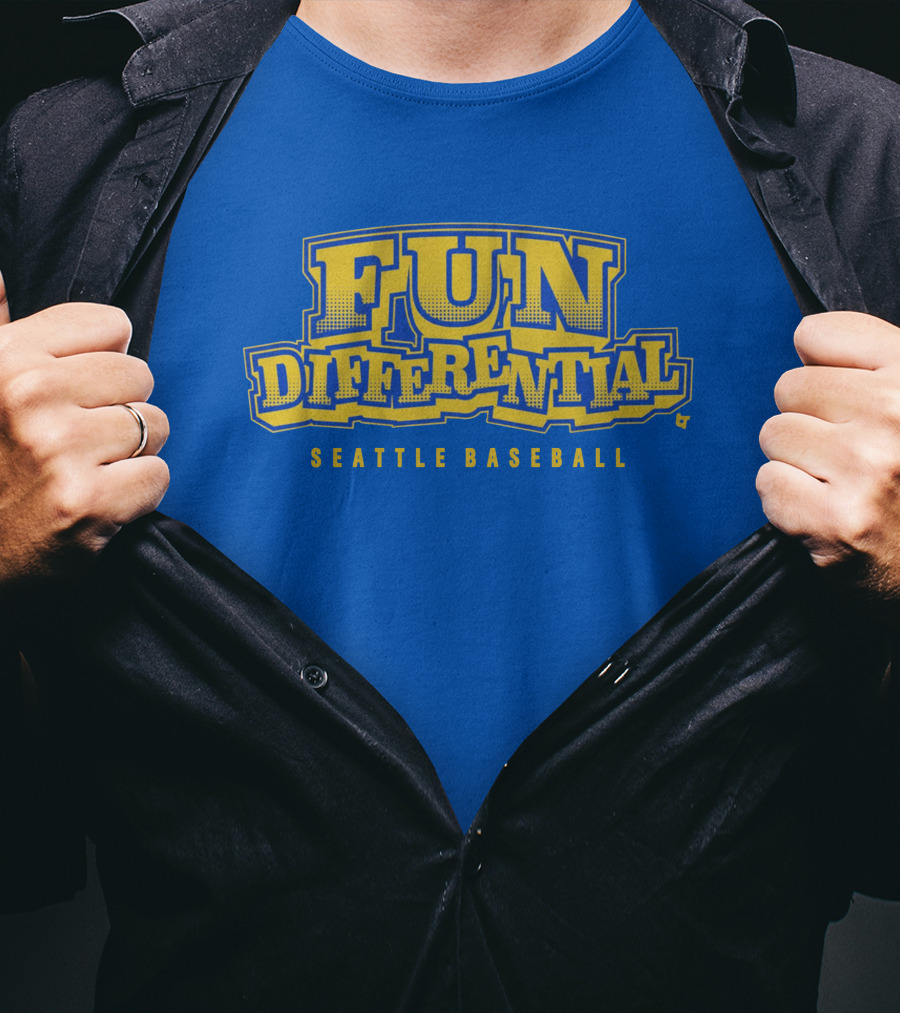 Fun Differential Seattle Baseball T-Shirt