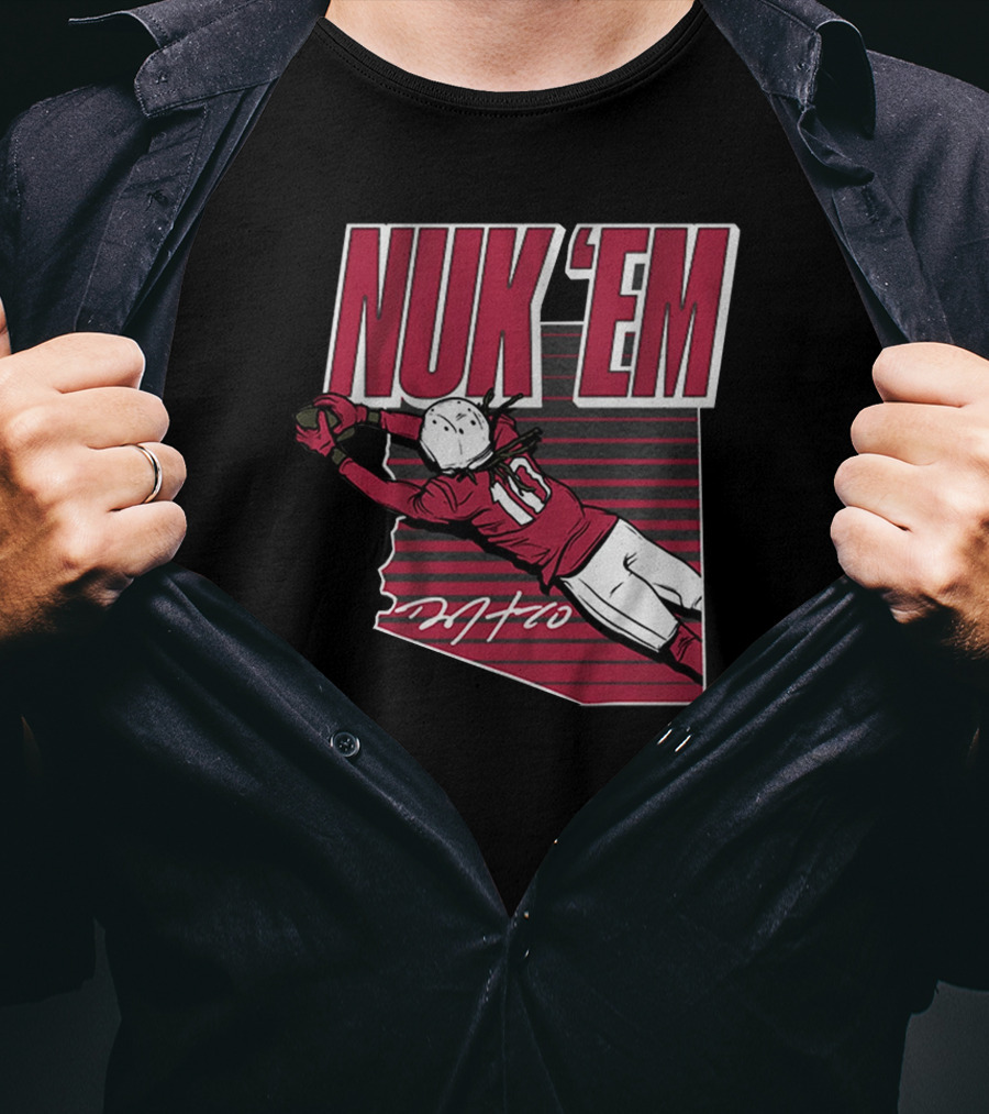 Nuk 'Em Deandre Hopkins Football Catch T-Shirt