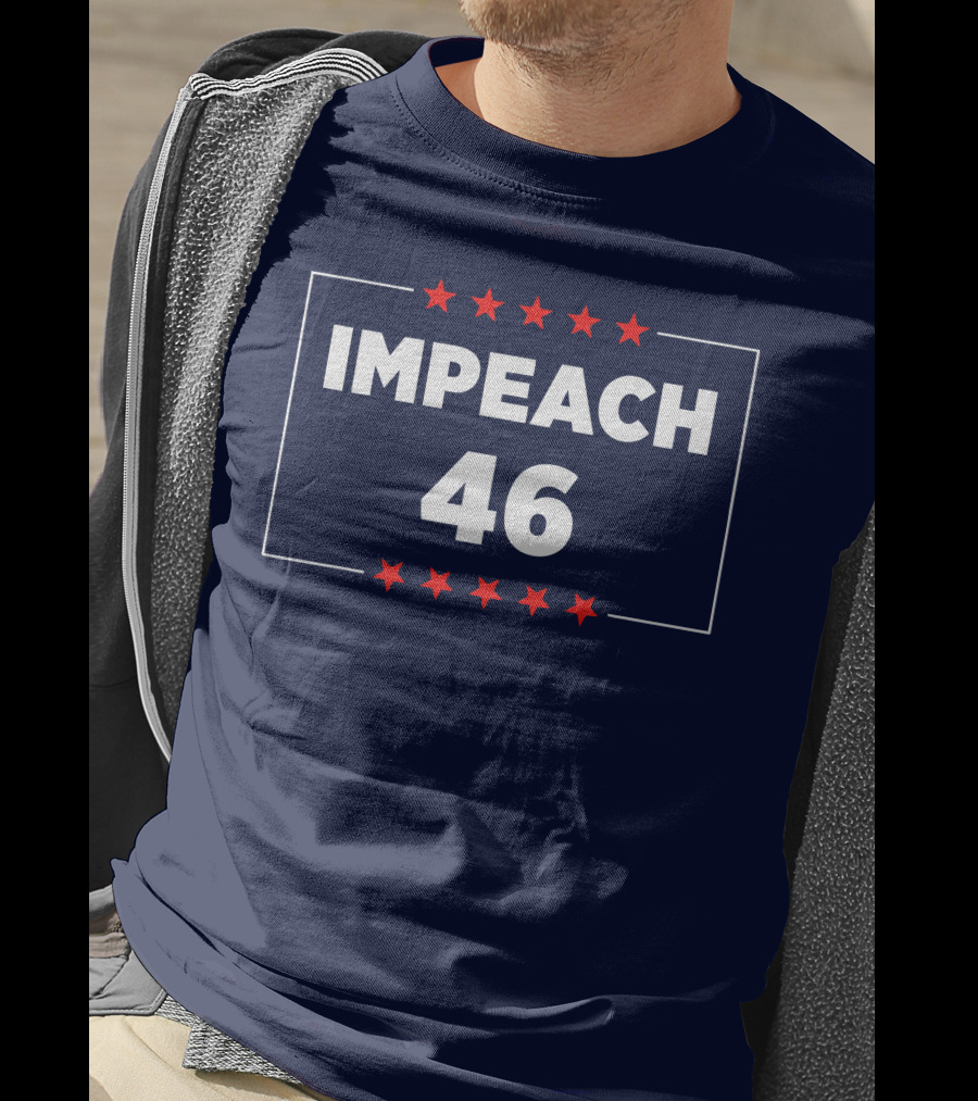 Impeach 46 Stars And Box T-Shirt