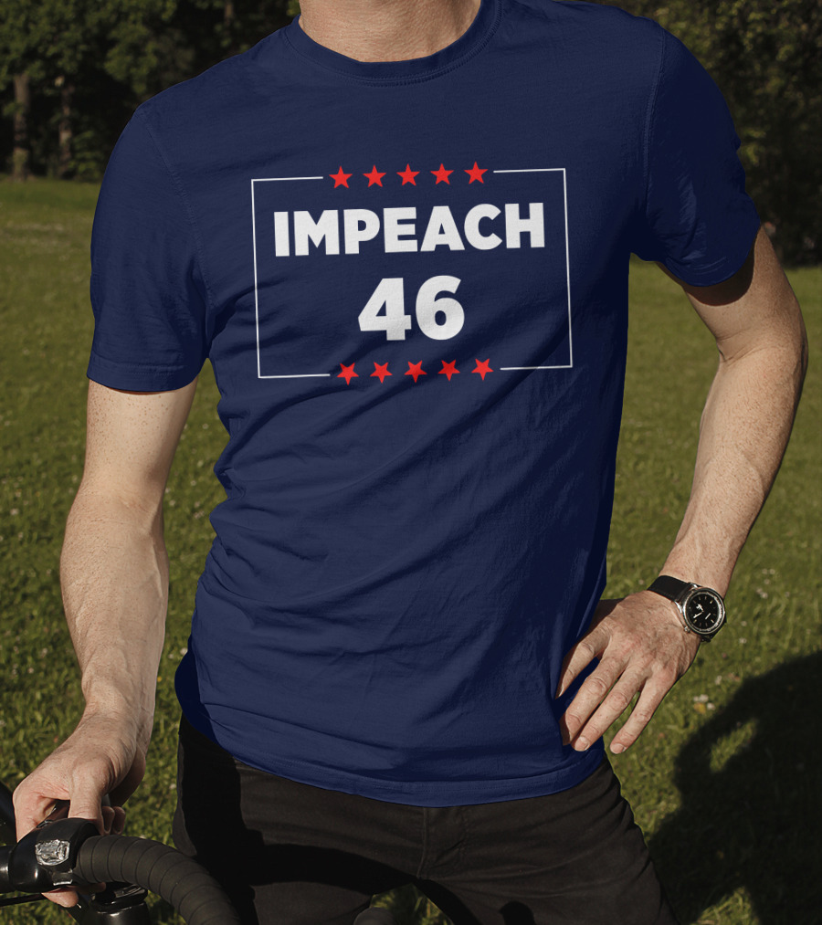 Impeach 46 Stars And Box T-Shirt