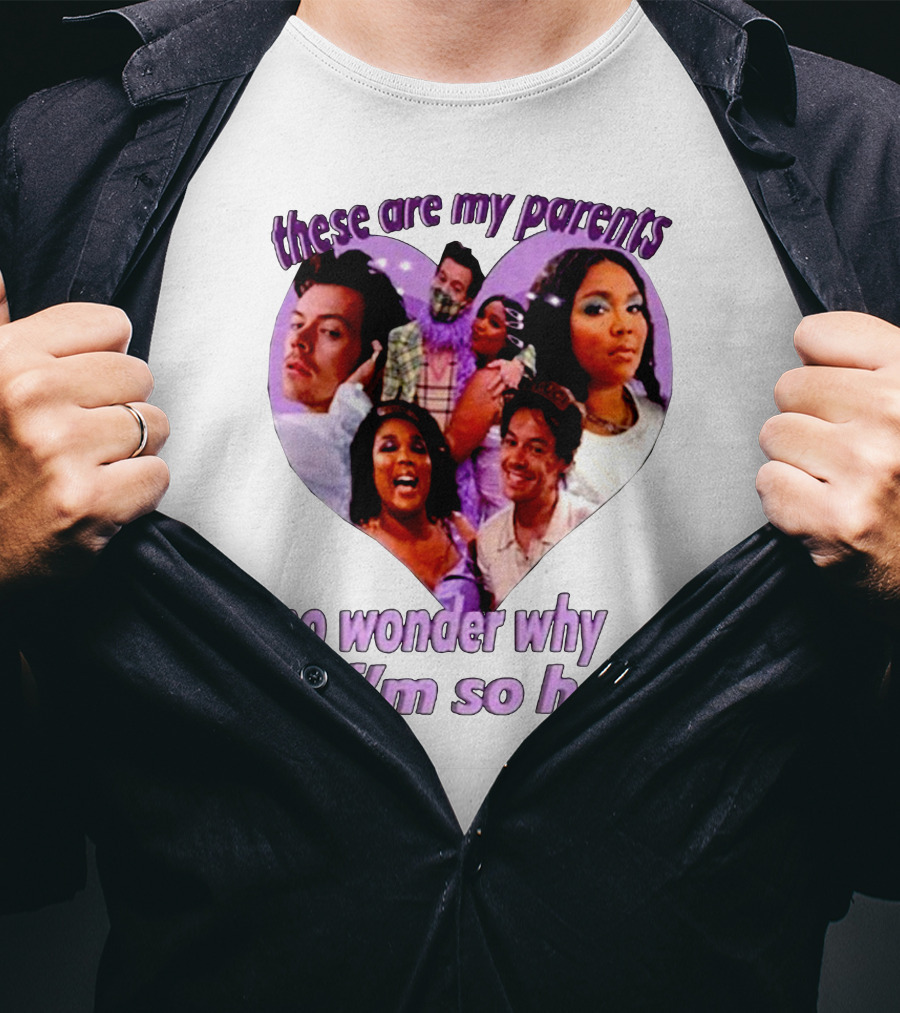 These Are My Parents No Wonder Why I'm So Hot Meme T-Shirt