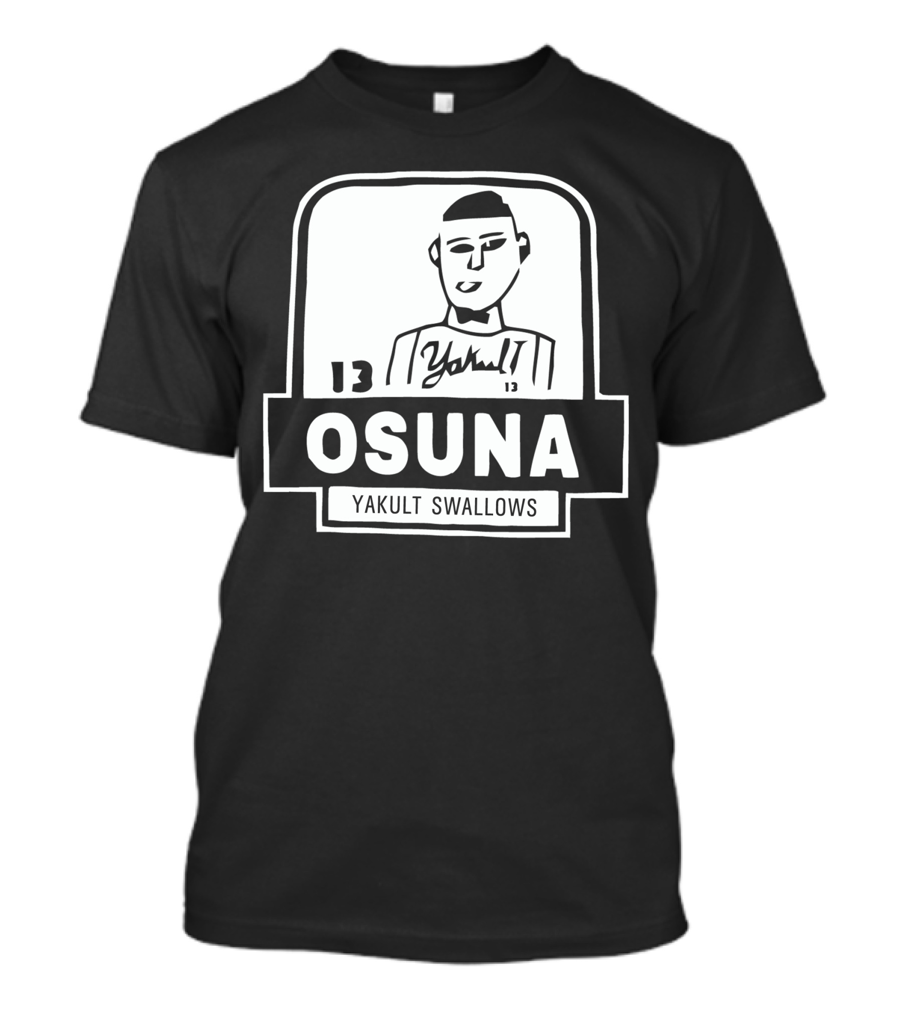 Jose Osuna Number 13 Yakult Swallows Baseball T-Shirt