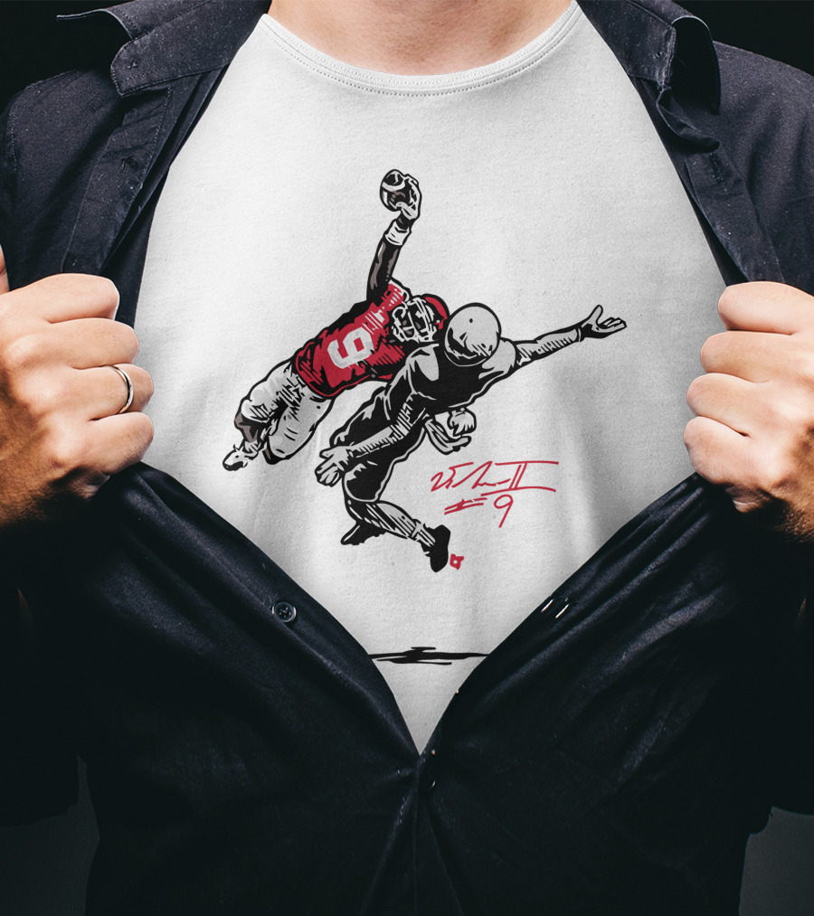 D J Graham The Pick Oklahoma Uniform Wittington #9 T-Shirt