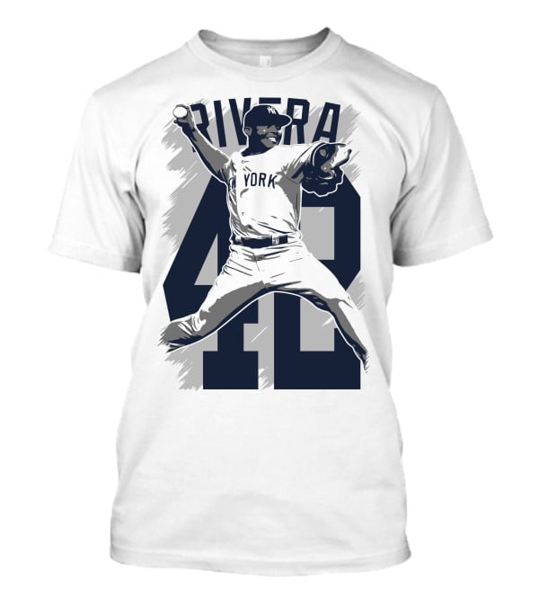 Rivera 42 New York Yankees Baseball Legend T-Shirt