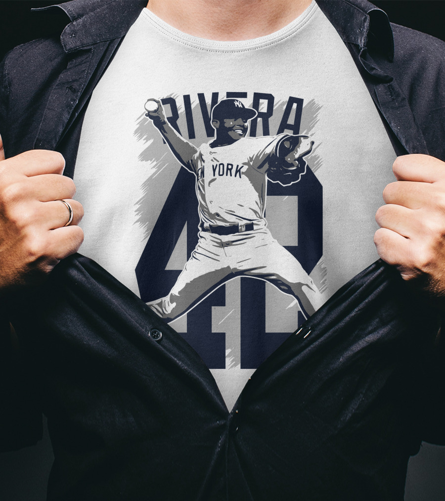 Rivera 42 New York Yankees Baseball Legend T-Shirt