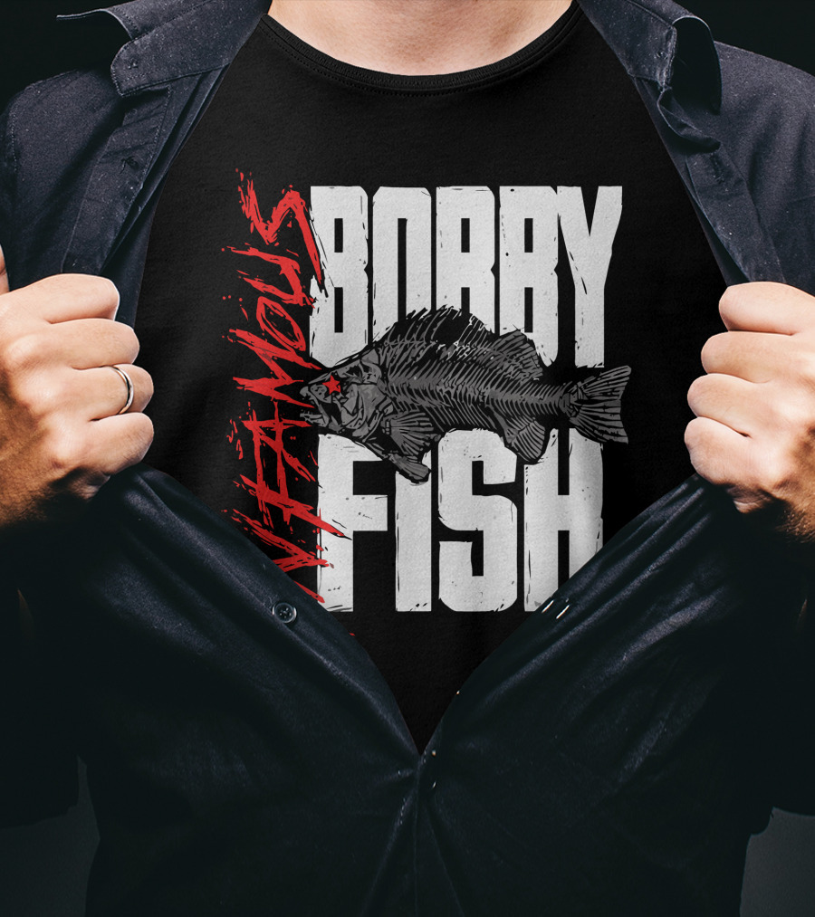 Bobby Fish Infamous AEW Red Star T-Shirt