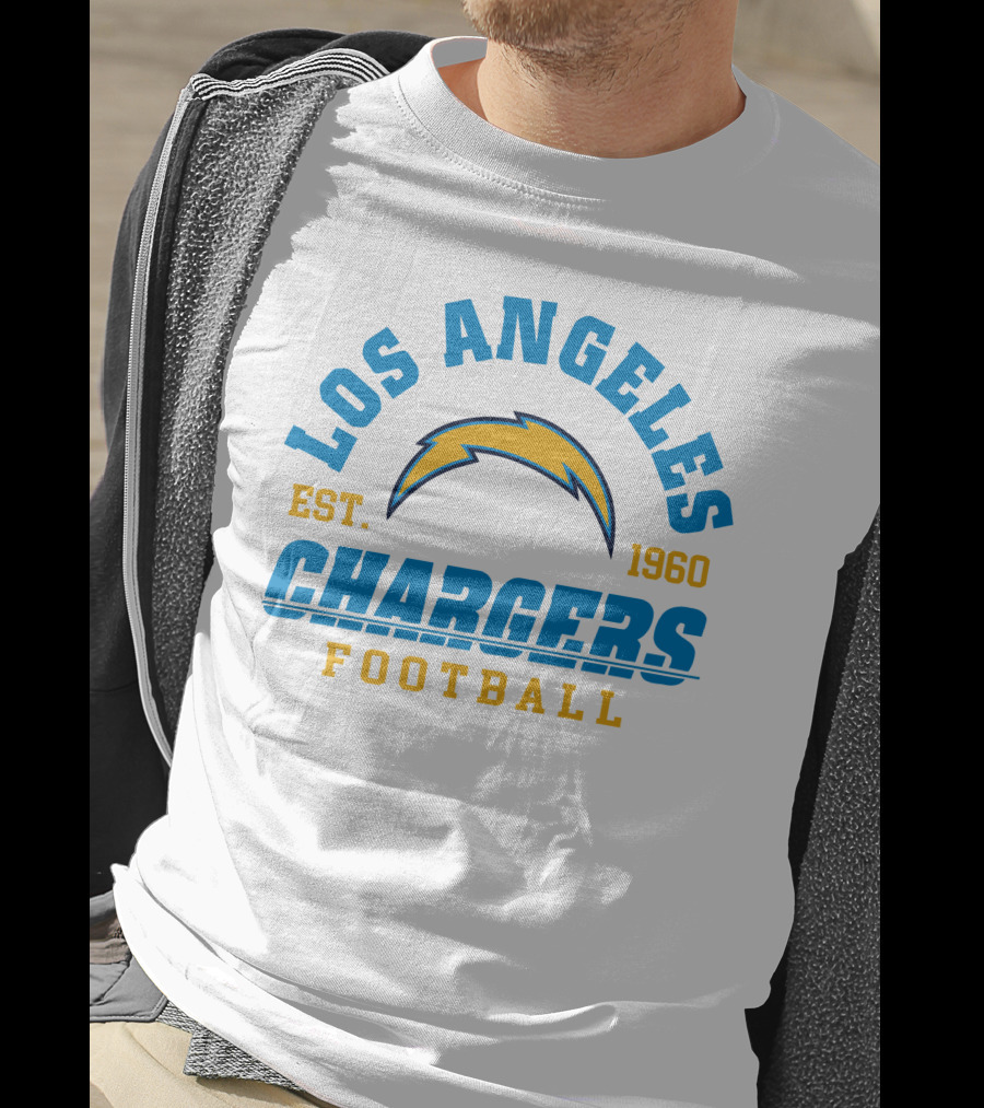 Los Angeles Chargers Est. 1960 Football T-Shirt