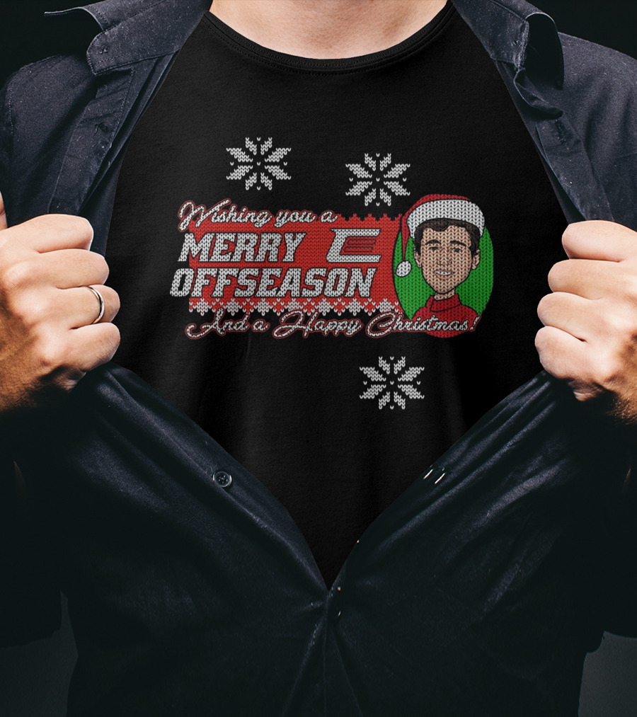 Wishing You A Merry Offseason And A Happy Christmas Chase Elliott T-Shirt