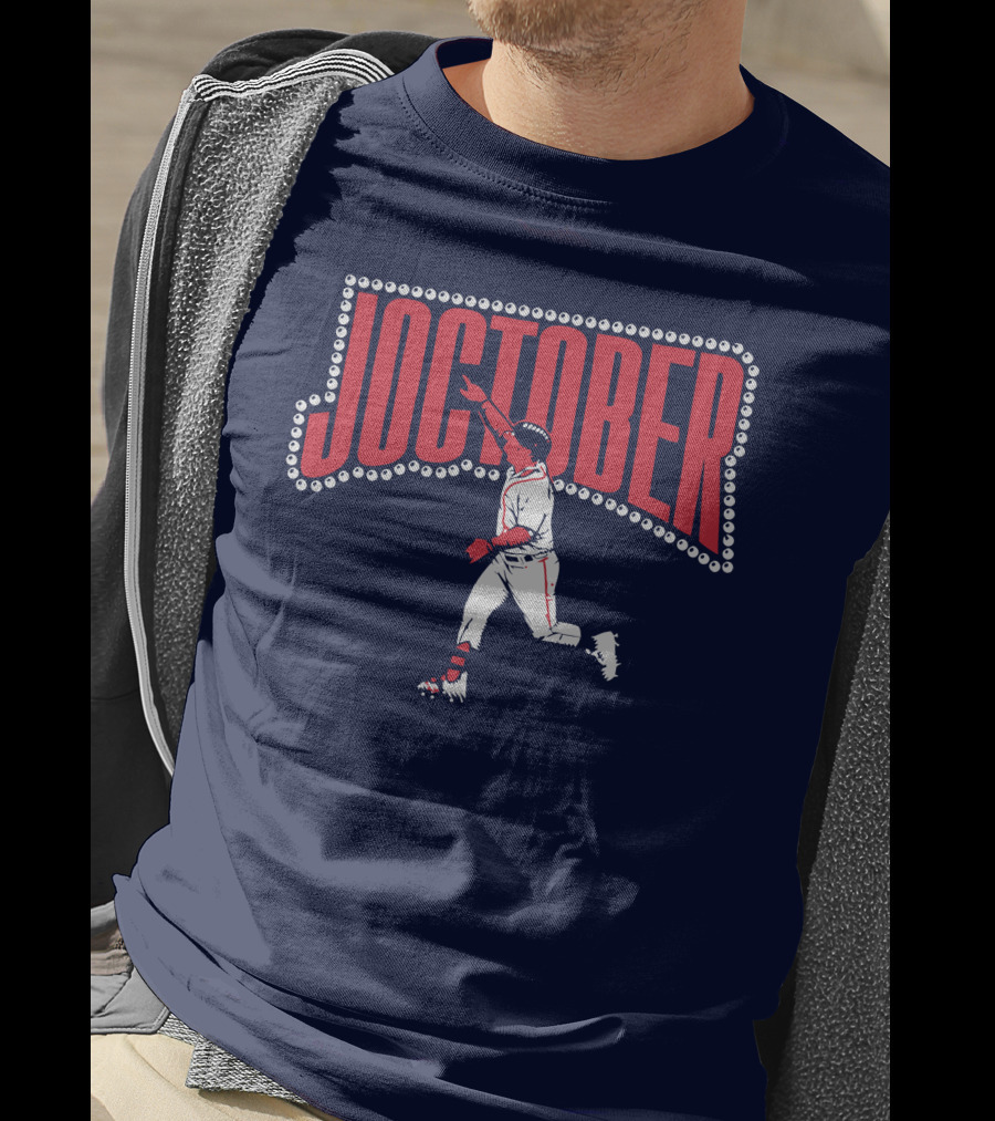 Joctober Baseball Icon Joc Pederson T-Shirt