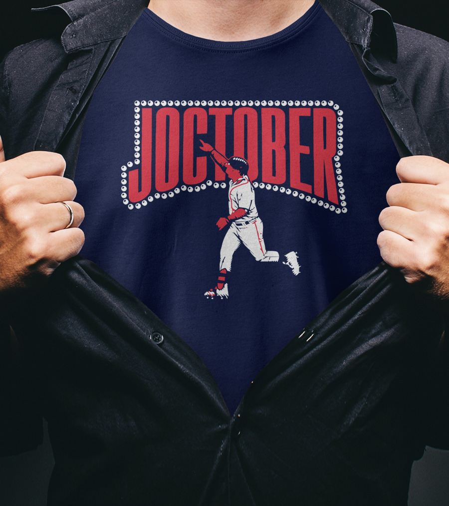 Joctober Baseball Icon Joc Pederson T-Shirt