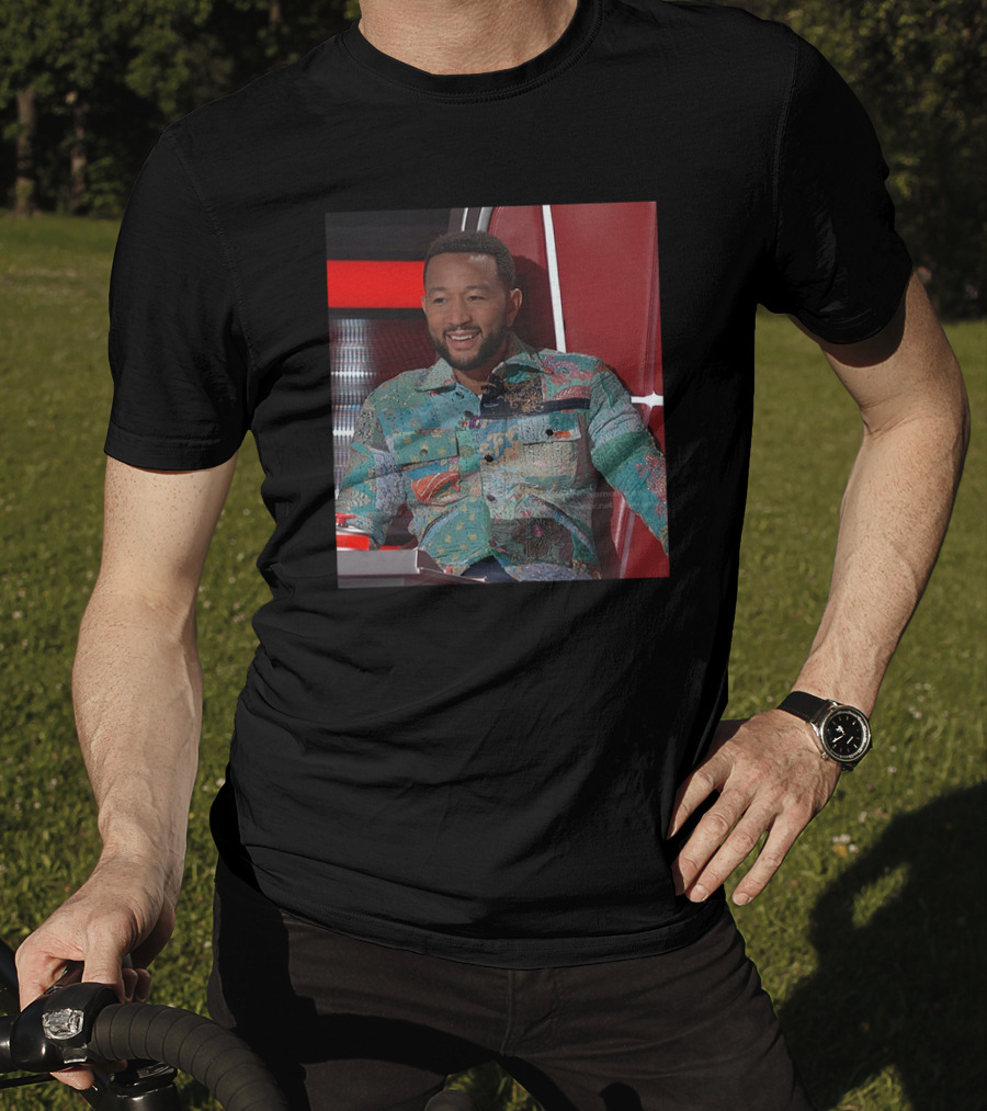 John Legend Patchwork Style On The Voice T-Shirt