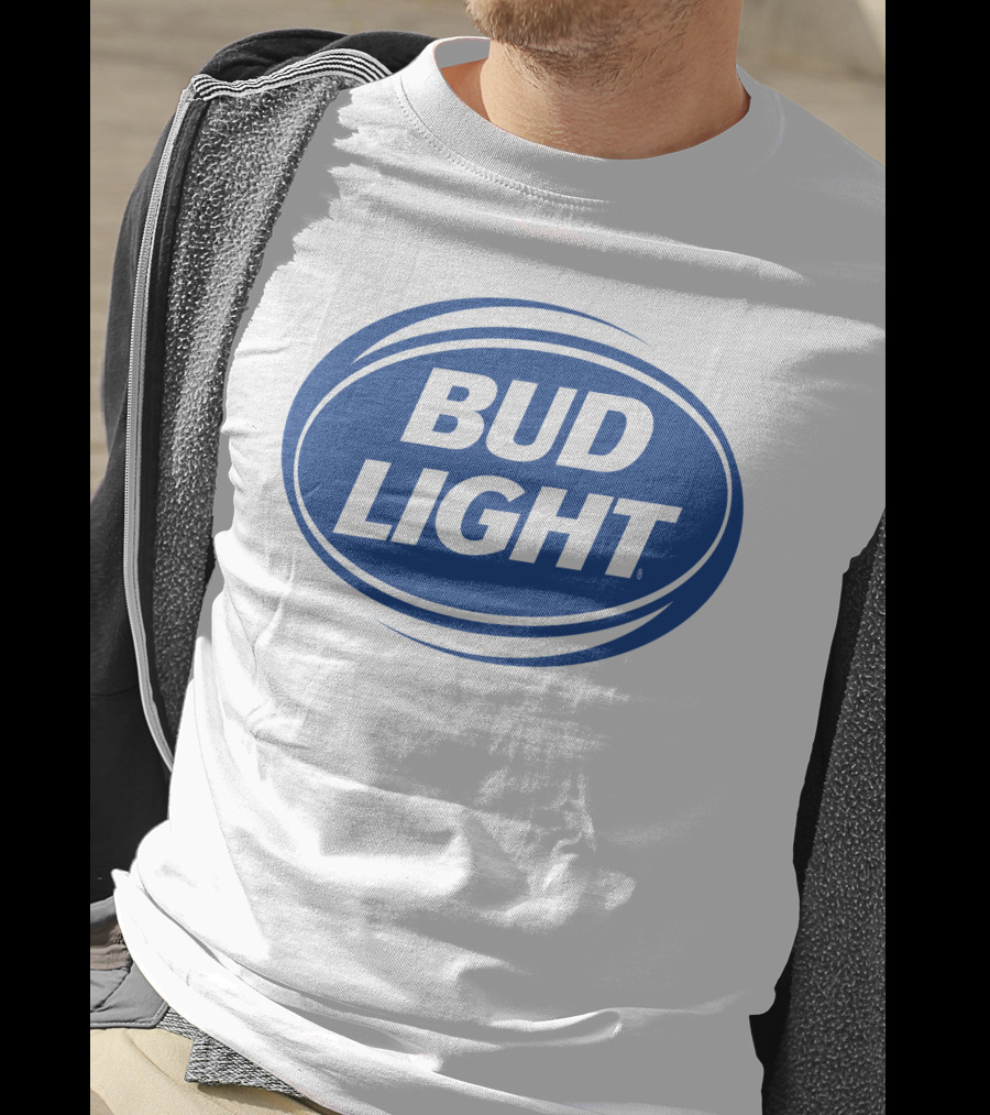 Bud Light Classic Blue Oval T-Shirt