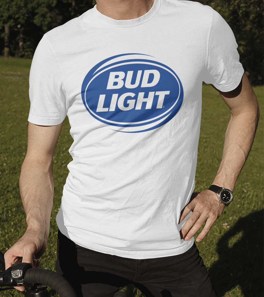 Bud Light Classic Blue Oval T-Shirt