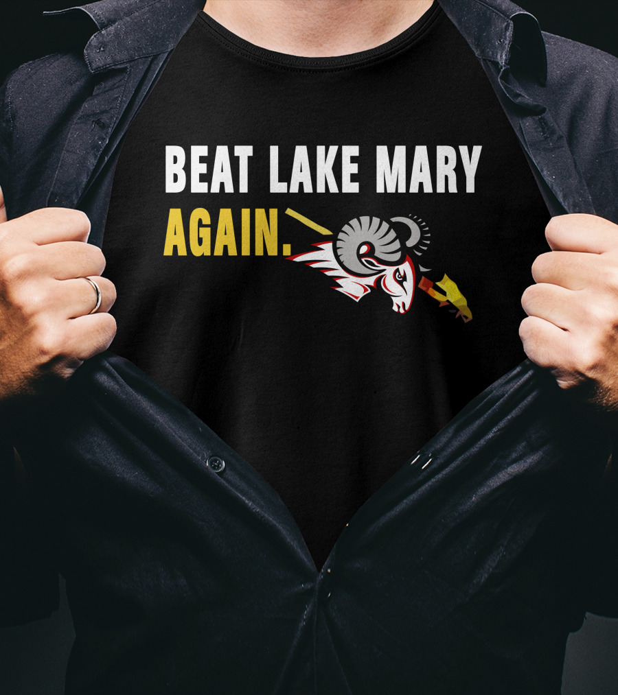 Beat Lake Mary Rams Again T-Shirt