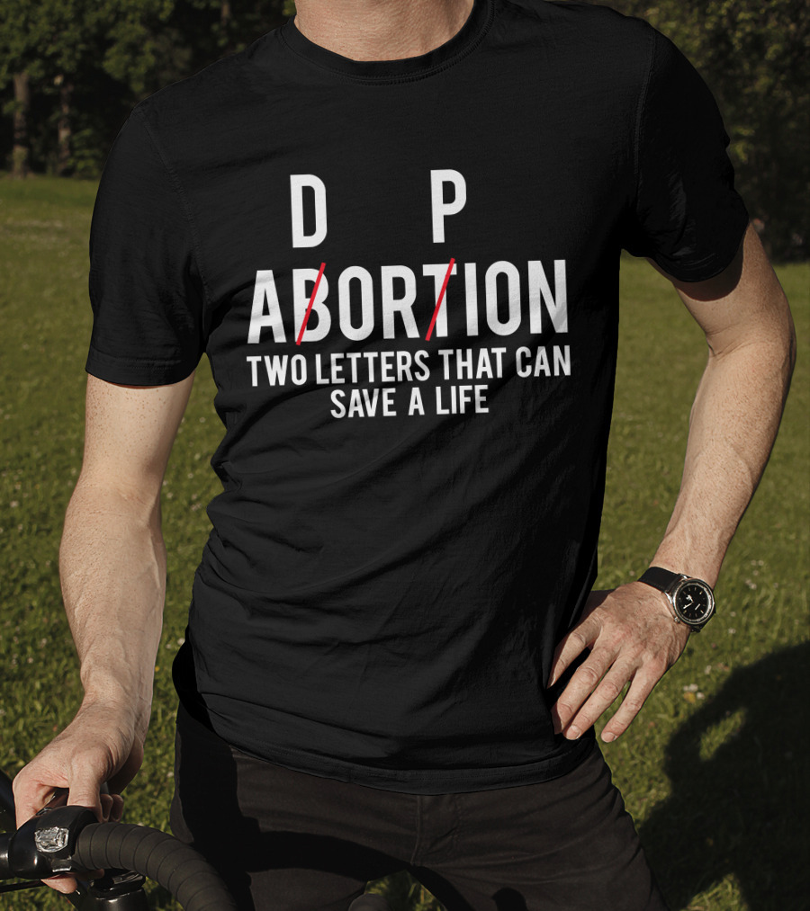 Doption Two Letters That Can Save A Life T-Shirt