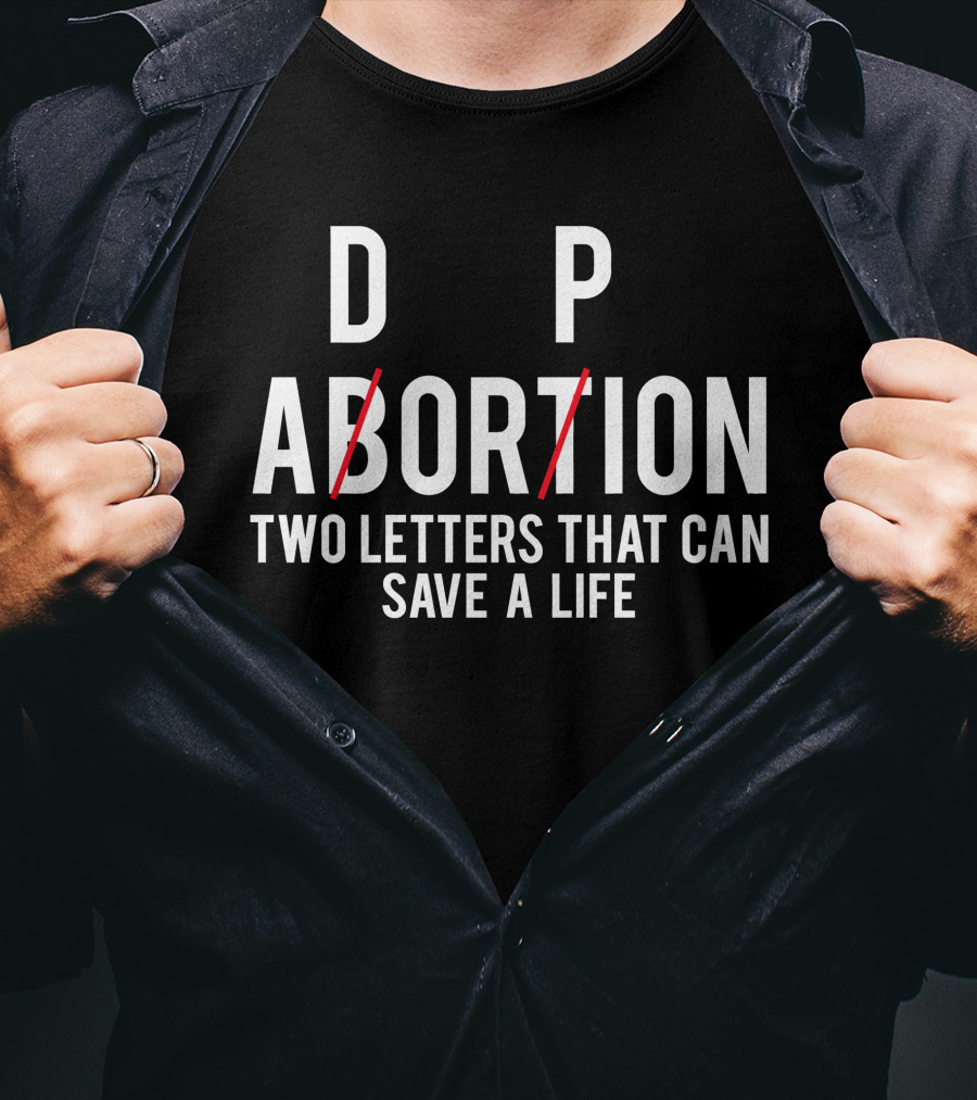 Doption Two Letters That Can Save A Life T-Shirt