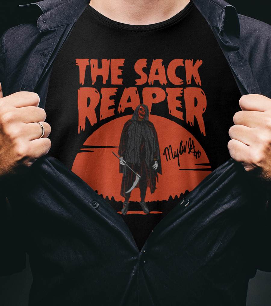 Myles Garrett The Sack Reaper T-Shirt