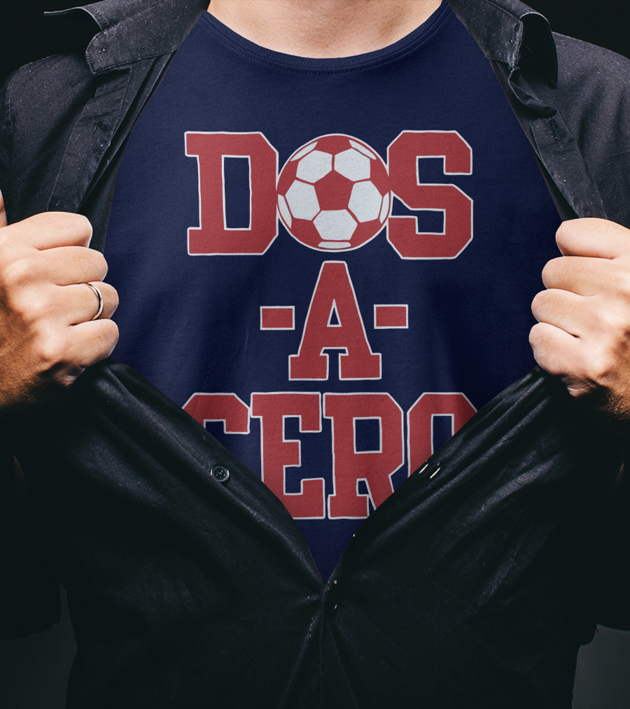 Dos A Cero Soccer Fan Spirit T-Shirt