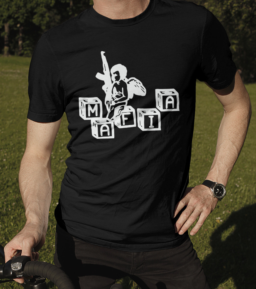 Kai Cenat Mafia Cherub Blocks T-Shirt