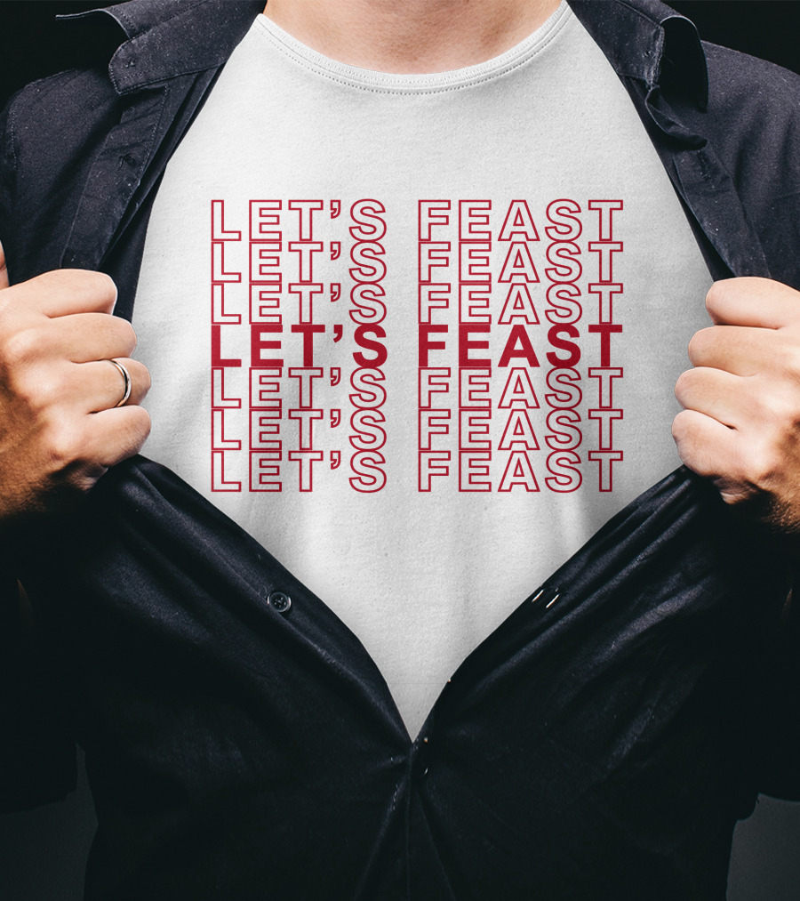 Elyse Myers Let's Feast Merch Shop T-Shirt