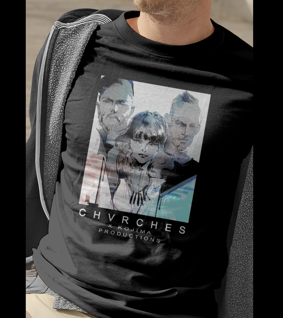 CHVRCHES X Kojima Productions Death Stranding Collaboration T-Shirt