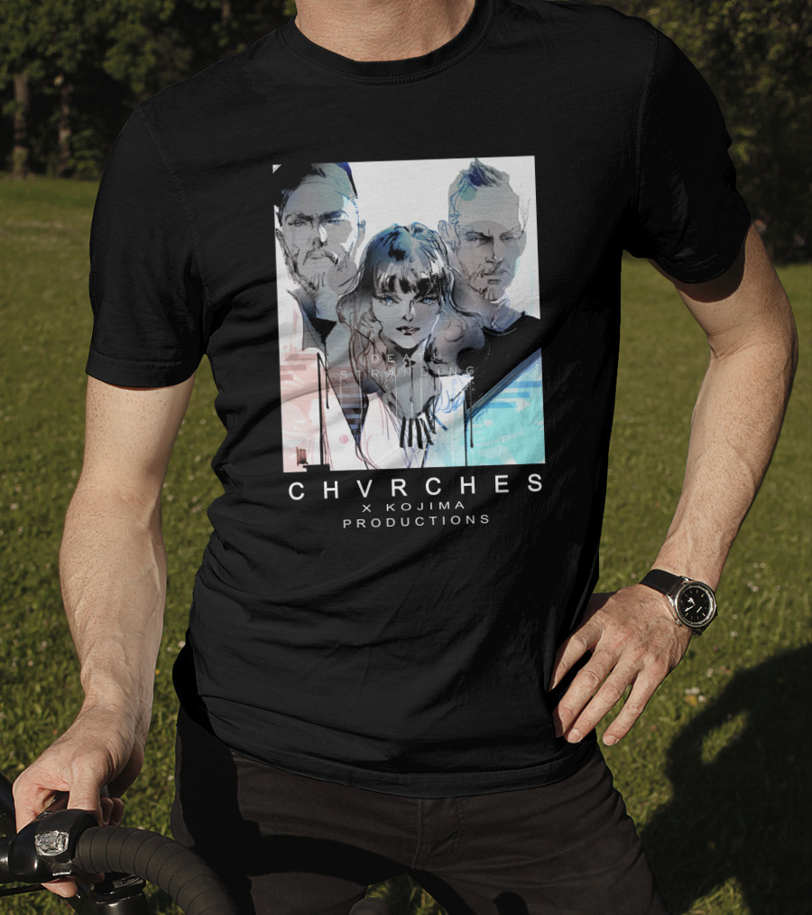 CHVRCHES X Kojima Productions Death Stranding Collaboration T-Shirt
