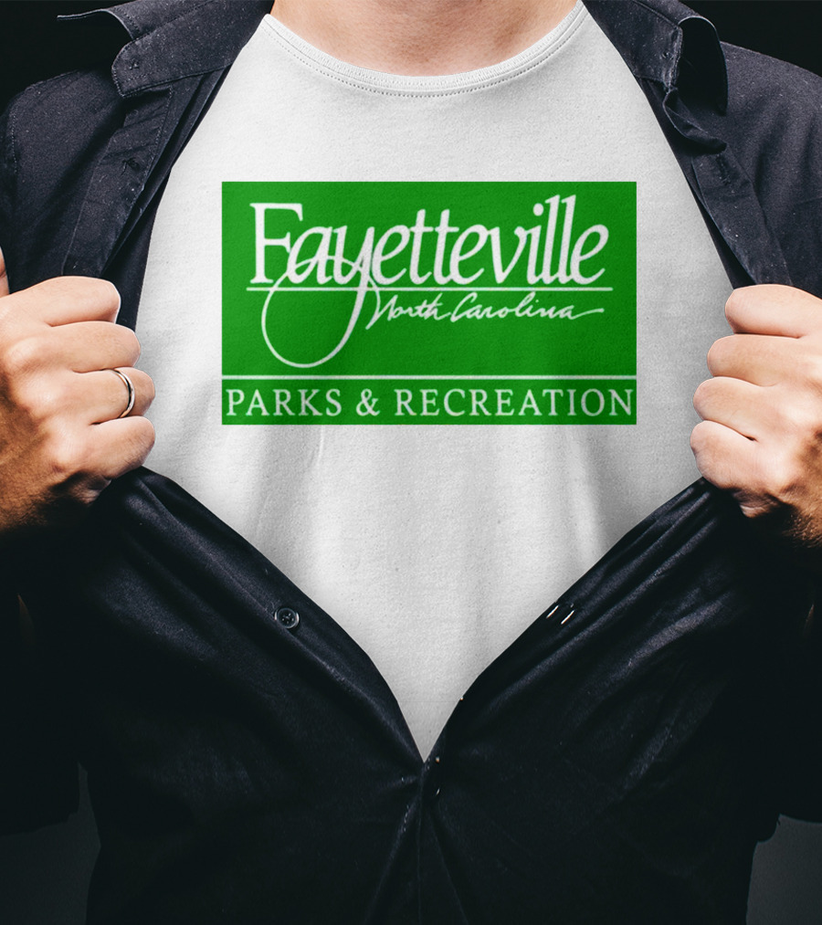 Young J Cole Fayetteville Parks And Recreation North Carolina T-Shirt