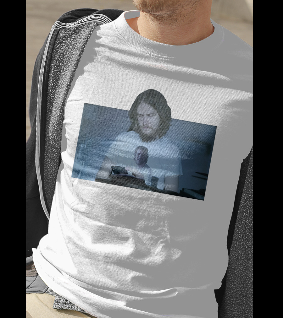 Projection Bo Burnhams White Shirt Digital Illumination T-Shirt