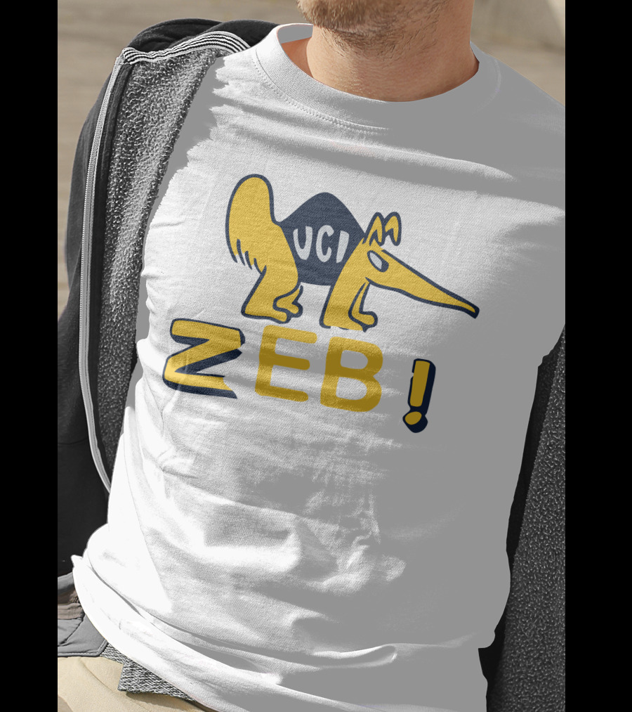 UCI Zeb Baseball Anteater T-Shirt