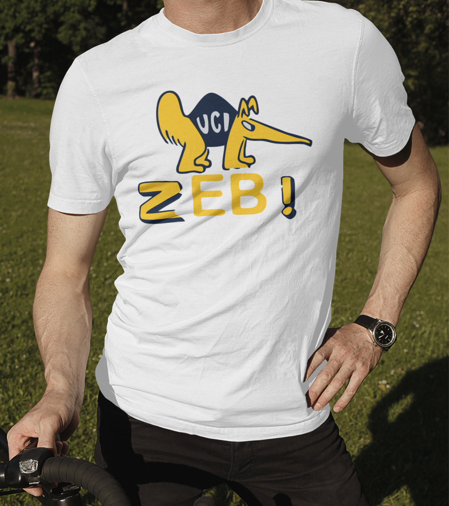 UCI Zeb Baseball Anteater T-Shirt