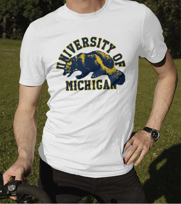 University Of Michigan Wolverines Vintage Wolverine T-Shirt
