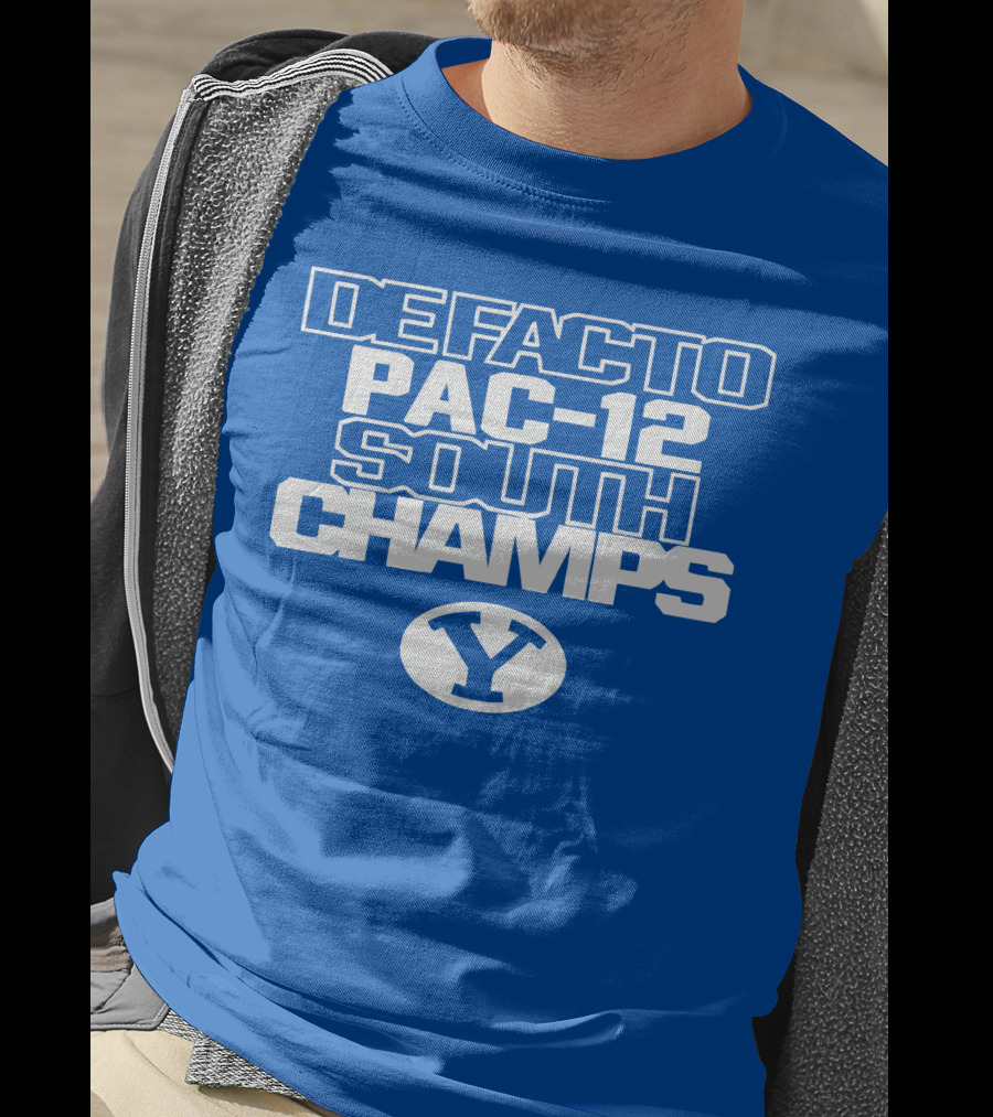 Defacto Pac-12 South Champs Byu Y T-Shirt