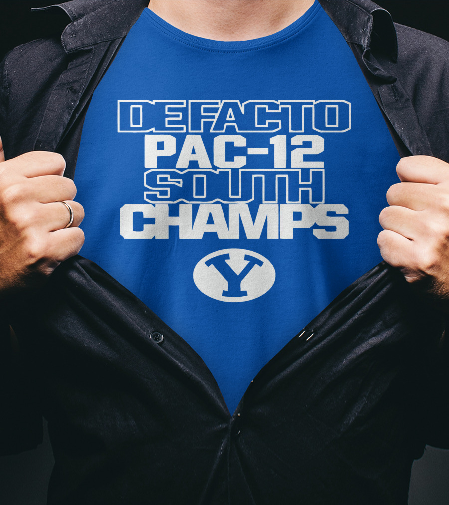 Defacto Pac-12 South Champs Byu Y T-Shirt