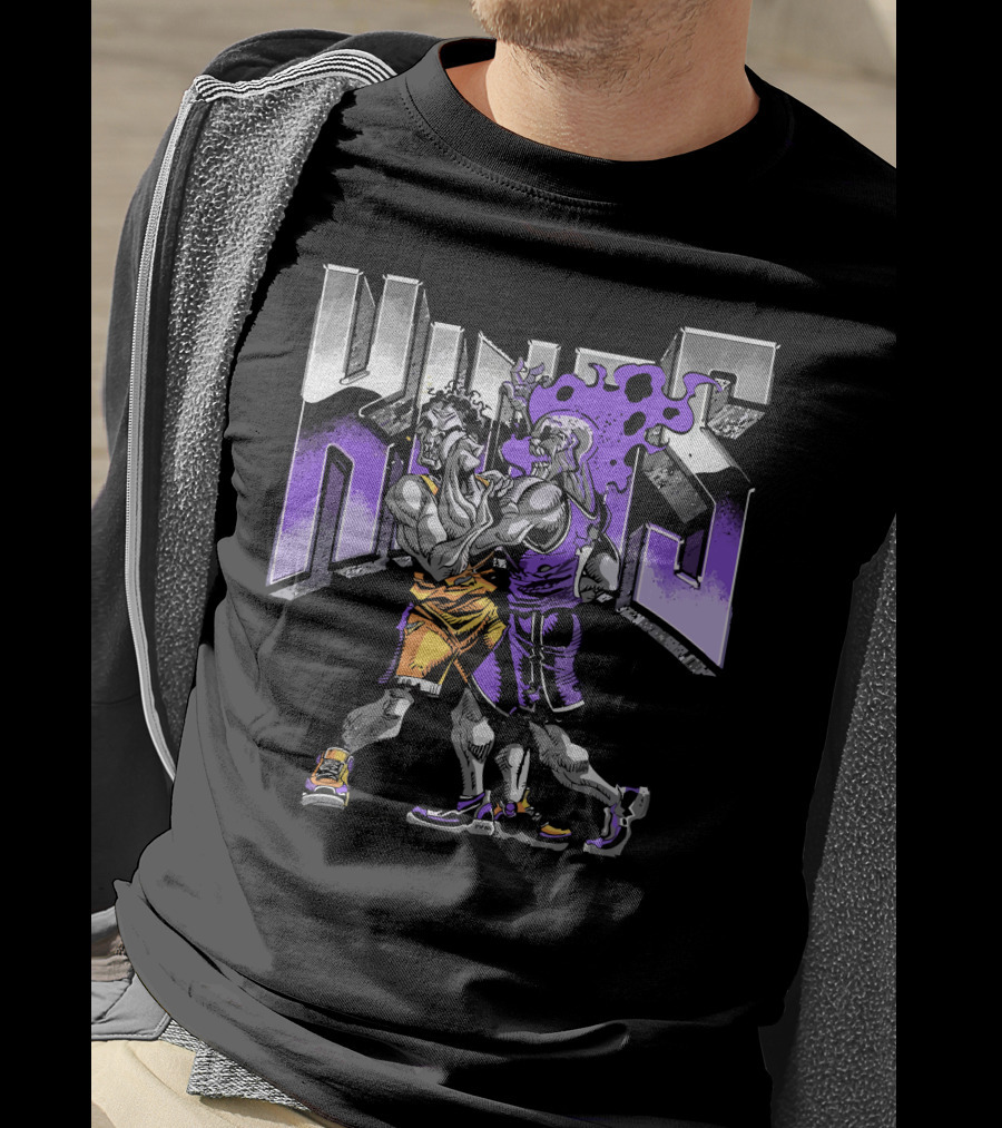 Sacramento Kings Revenge Of The Dead Basketball Duel Zombie Warriors T-Shirt