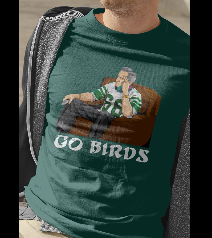 Go Birds Philadelphia Eagles Football 66 Jersey Fan T-Shirt