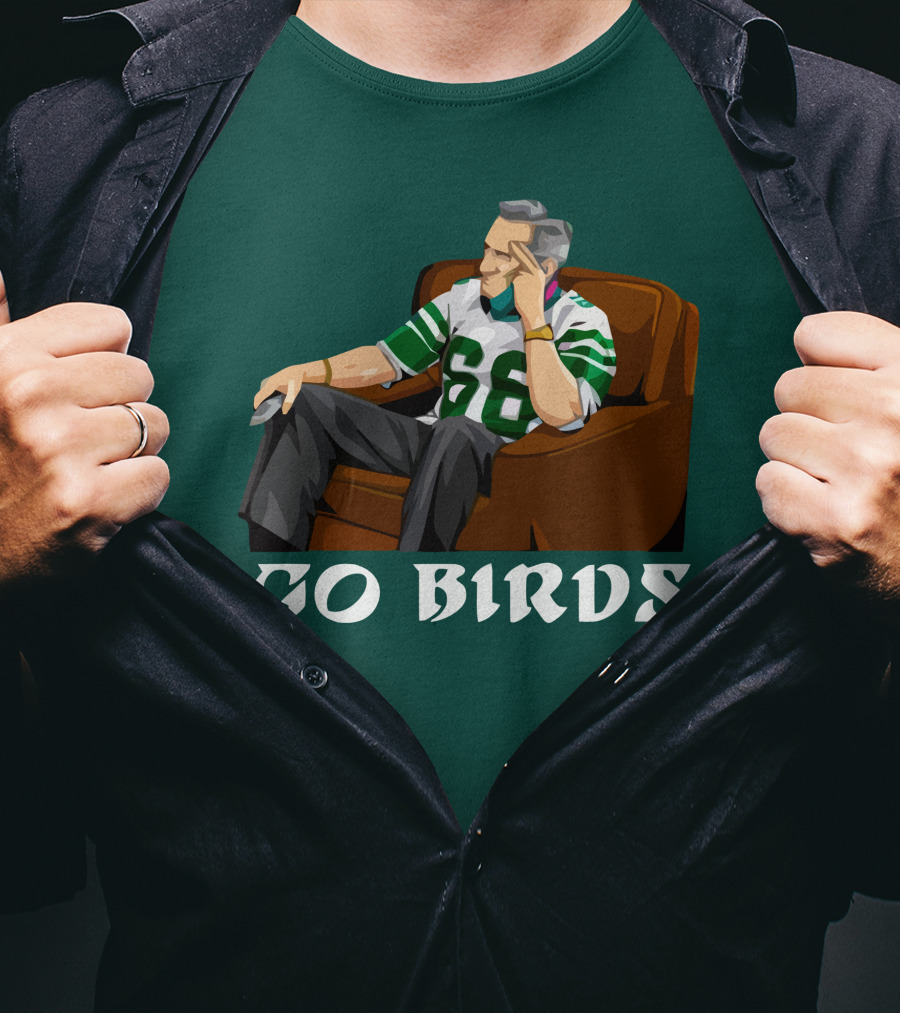 Go Birds Philadelphia Eagles Football 66 Jersey Fan T-Shirt
