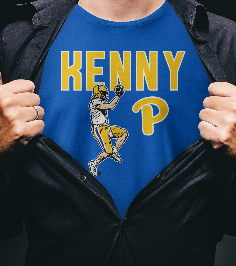 Kenny Pickett P Football Catch Pitt Jumper T-Shirt
