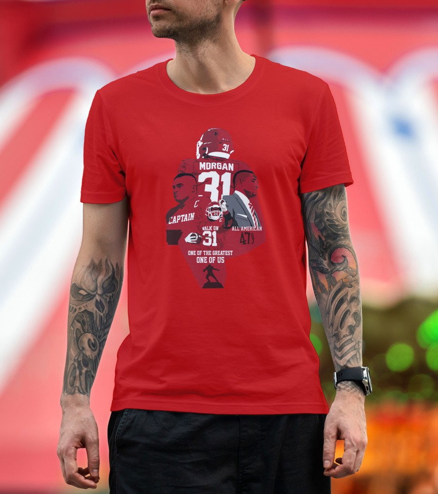 Grant Morgan One of the Greatest Captain All American 479 T-Shirt